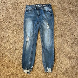 High Rise Skinny Jeans